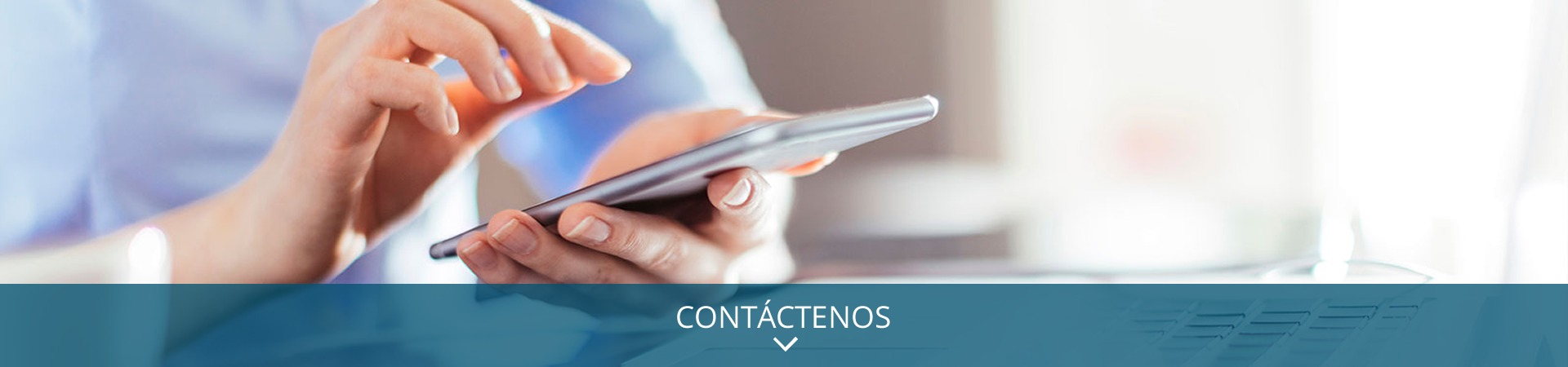 Banner Contáctenos